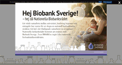 Desktop Screenshot of biobanksverige.se